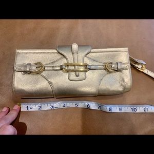 Jimmy Choo clutch wristlet